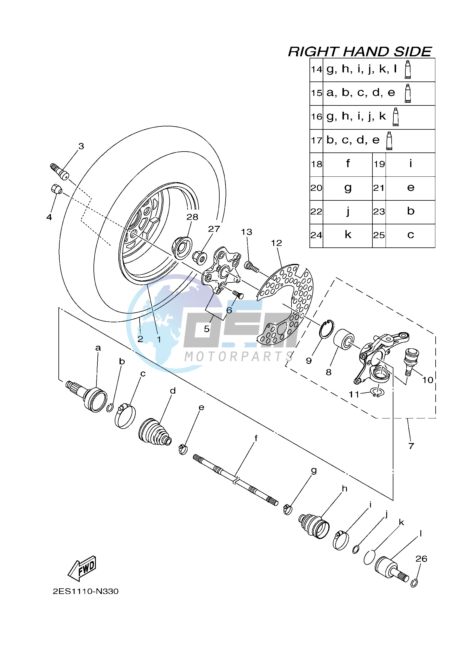 FRONT WHEEL 2