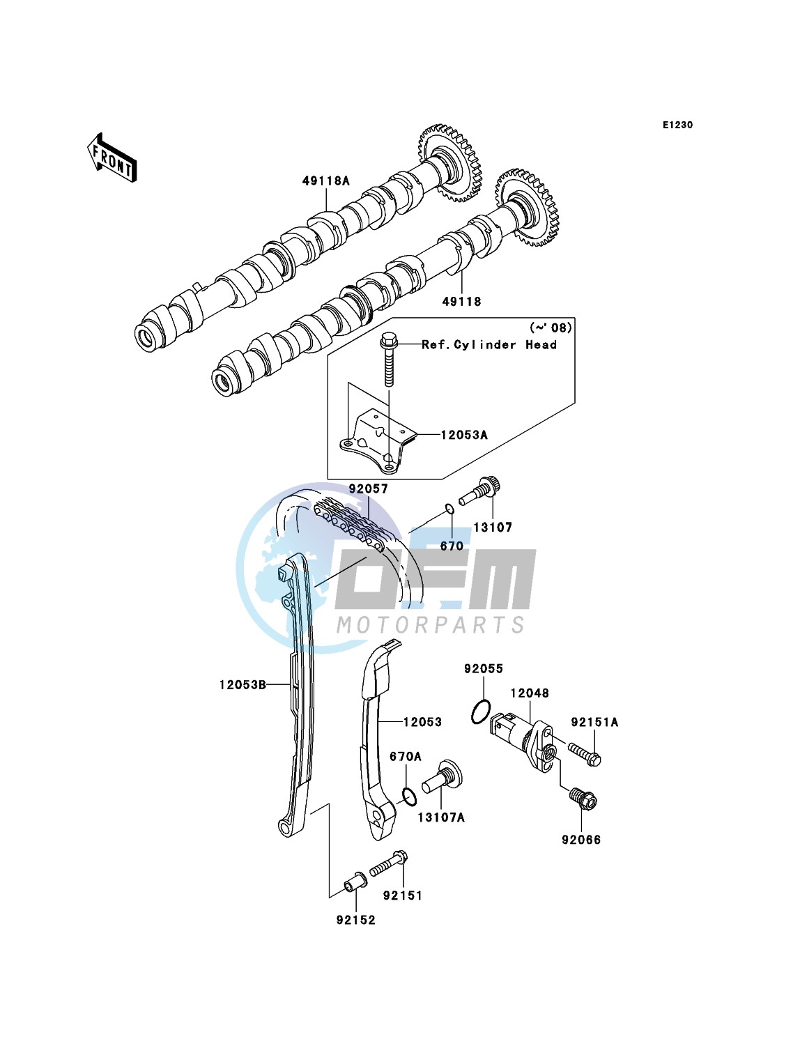 Camshaft(s)/Tensioner