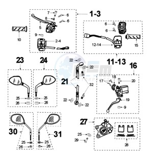 VIVA CA2 drawing BRAKE SYSTEM *AJP*