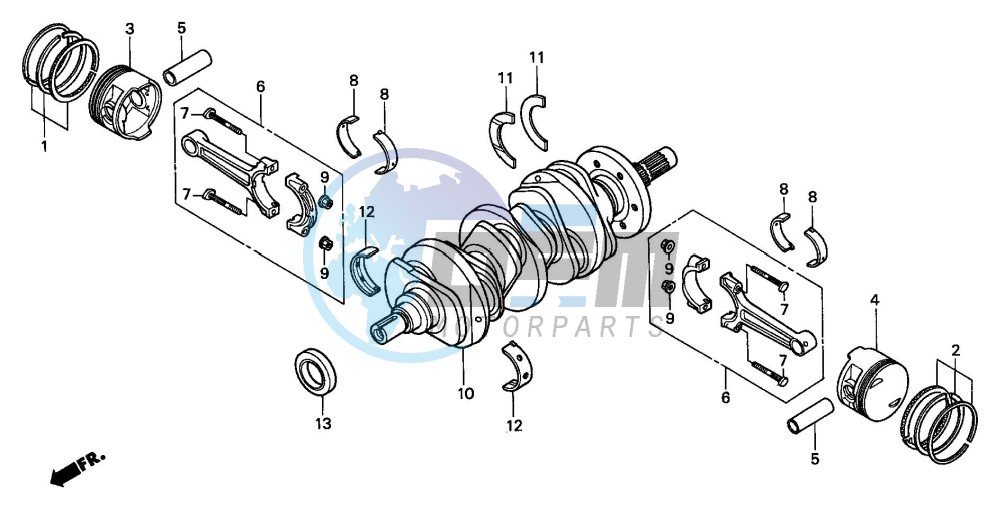 CRANKSHAFT/PISTON