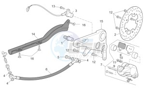 RSV 2 1000 drawing Rear master brake cylinder