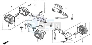 XLR125R drawing WINKER