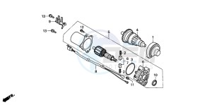 NH90 drawing STARTING MOTOR