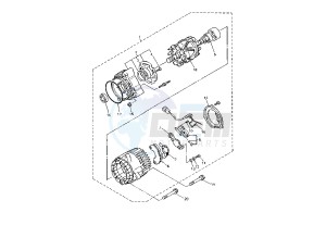 XJR 1300 drawing GENERATOR