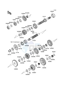 ZZR1400 ZX1400A6F FR GB XX (EU ME A(FRICA) drawing Transmission