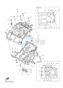 MT-25 MTN250-A (BGJ3) drawing CRANKCASE