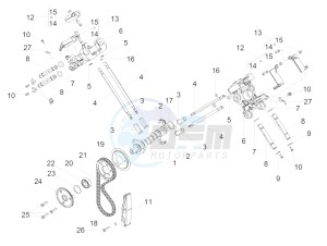 V7 III Racer 750 e4 (NAFTA) drawing Timing system