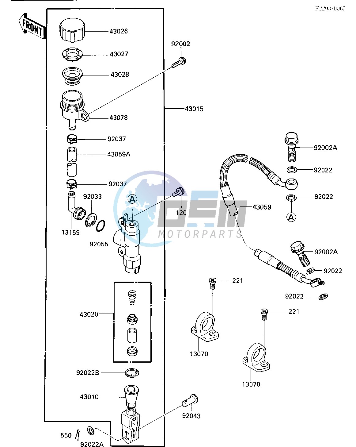 REAR MASTER CYLINDER