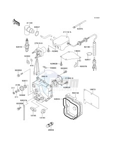 JF 650 A [X2] (A6-A9) [X2] drawing IGNITION SYSTEM