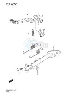 SFV 650 ABS GLADIUS EU drawing STAND