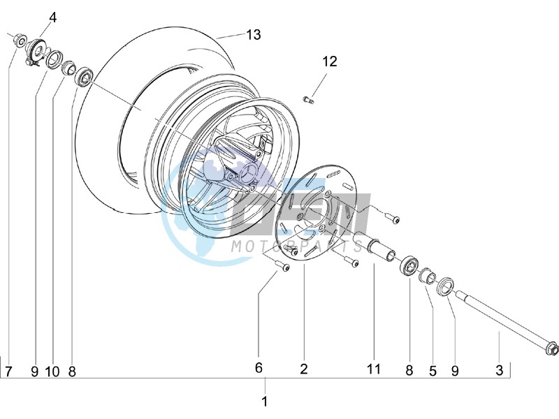 Front wheel