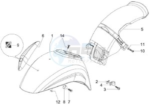 LX 150 4T E3 Vietnam drawing Wheel housing - Mudguard