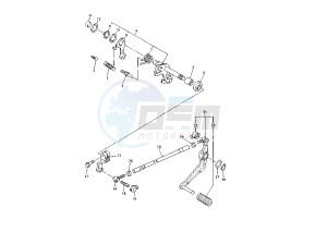 YZF R6 600 drawing SHIFT SHAFT