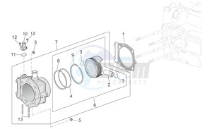 Atlantic 400-500 sprint drawing Cylinder