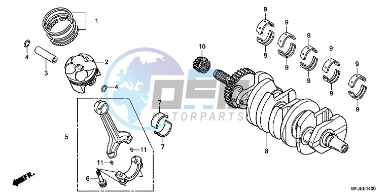 CRANKSHAFT/PISTON