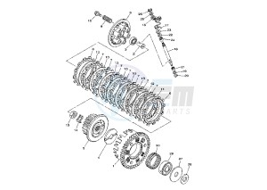 TDM 900 drawing CLUTCH