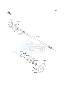 JT 1500 D [STX] (D9F) D9F drawing DRIVE SHAFT