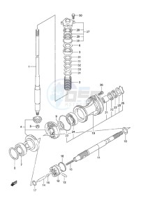 DF 60A drawing Transmission High Thrust