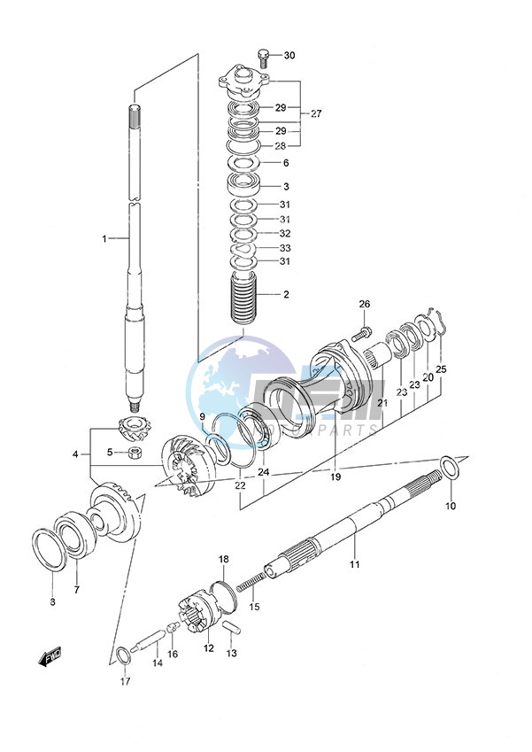 Transmission High Thrust