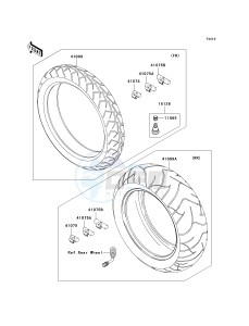 VN 2000 A [VULCAN 2000] (A6F-A7F) A6F drawing TIRES