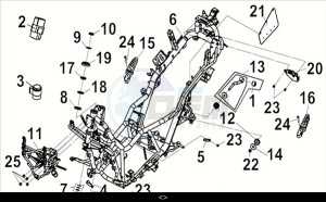 CRUISYM a 300 (LV30W3-EU) (M3) drawing FRAME