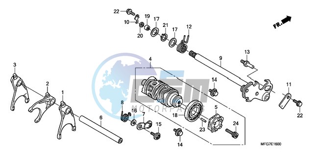 GEARSHIFT DRUM