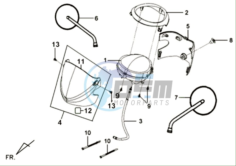 DASHBOARD / MIRRORS /  DASHBOARD COVER