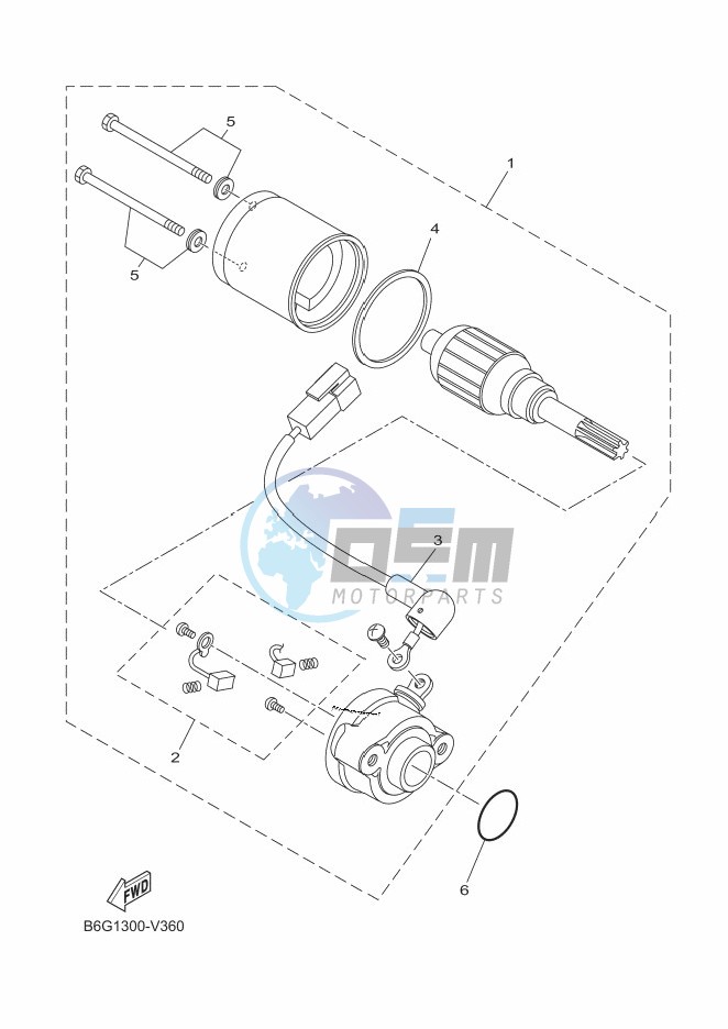 STARTING MOTOR