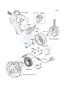 D-TRACKER 125 KLX125DCF XX (EU ME A(FRICA) drawing Generator