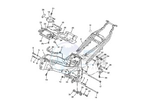 YZF R1 1000 drawing FRAME