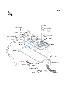 JT 1500 E [ULTRA 260X] (E9F) E9F drawing CYLINDER HEAD COVER