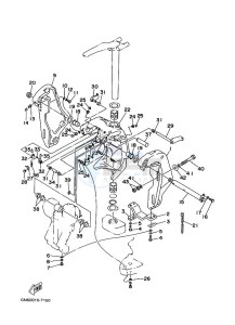 150FETOX drawing FRONT-FAIRING-BRACKET