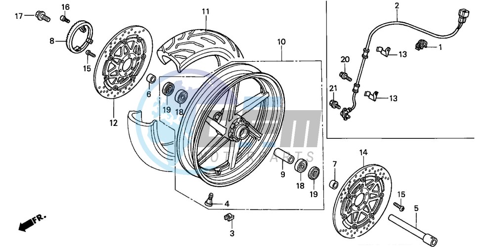 FRONT WHEEL