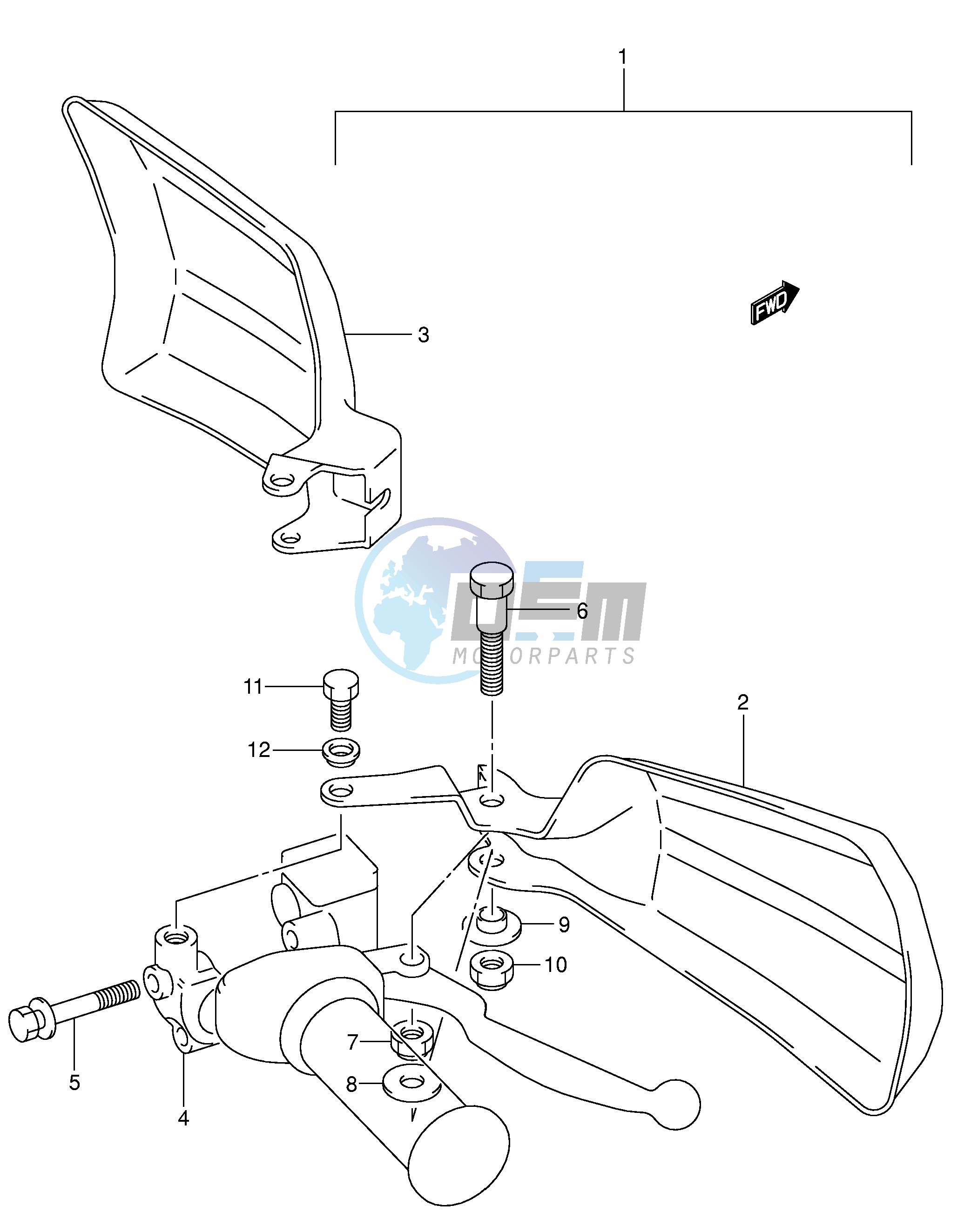 KNUCKLE COVER (MODEL K2 OPTION)