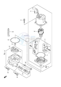 DF 150 drawing PTT Motor