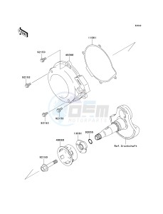 KVF 360 A [PRAIRIE 360 4X4] (A6F-A9F) A9F drawing RECOIL STARTER