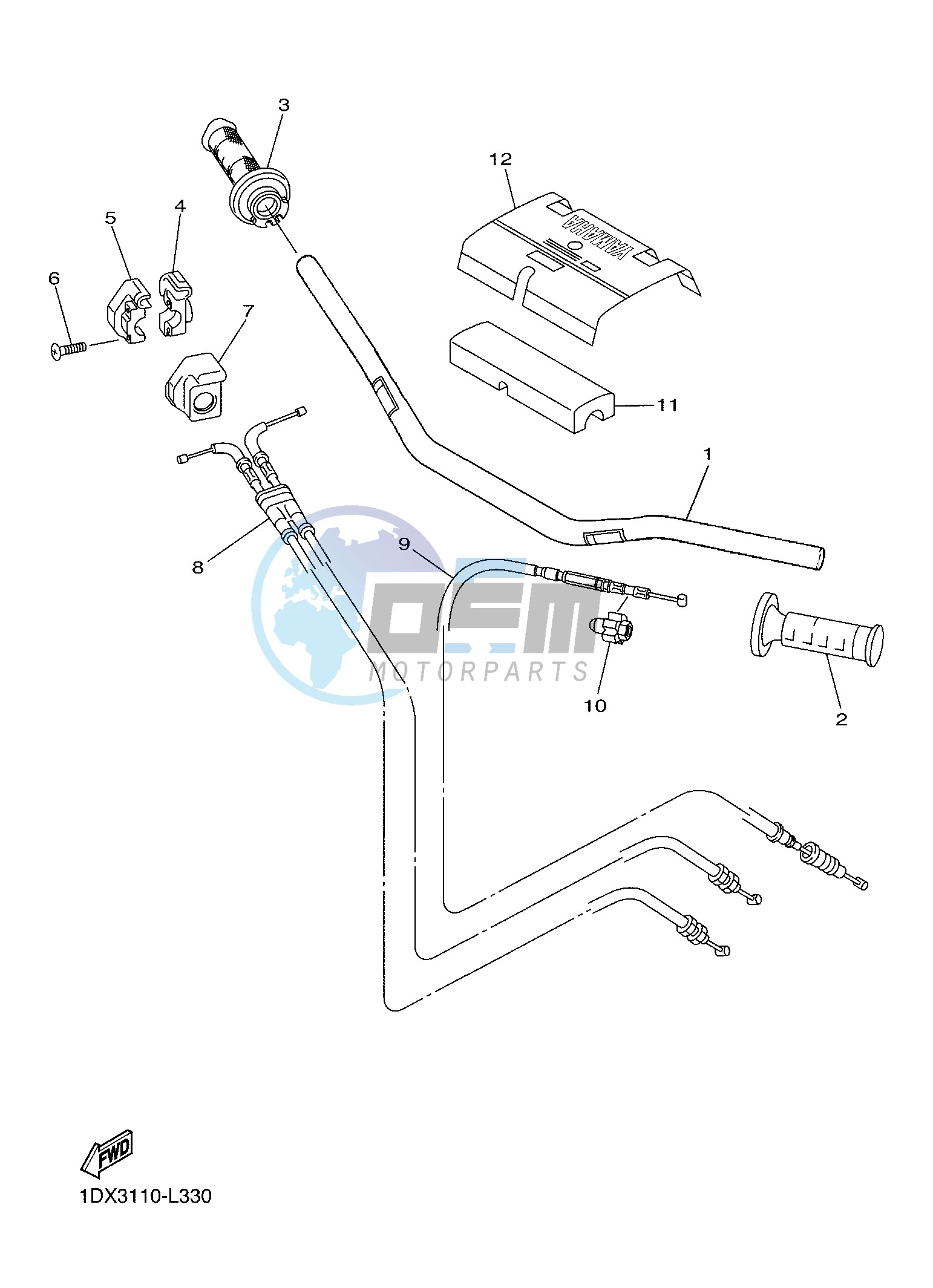 STEERING HANDLE & CABLE