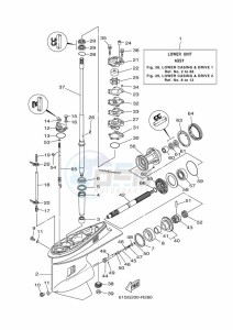 FT50CETX drawing LOWER-CASING-x-DRIVE-1