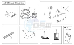 RS 250 drawing Accessories Kit - Challenge Version