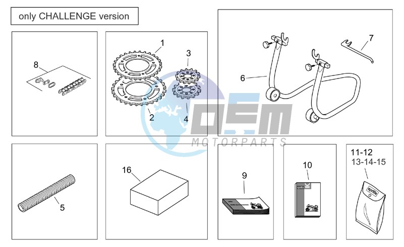 Accessories Kit - Challenge Version