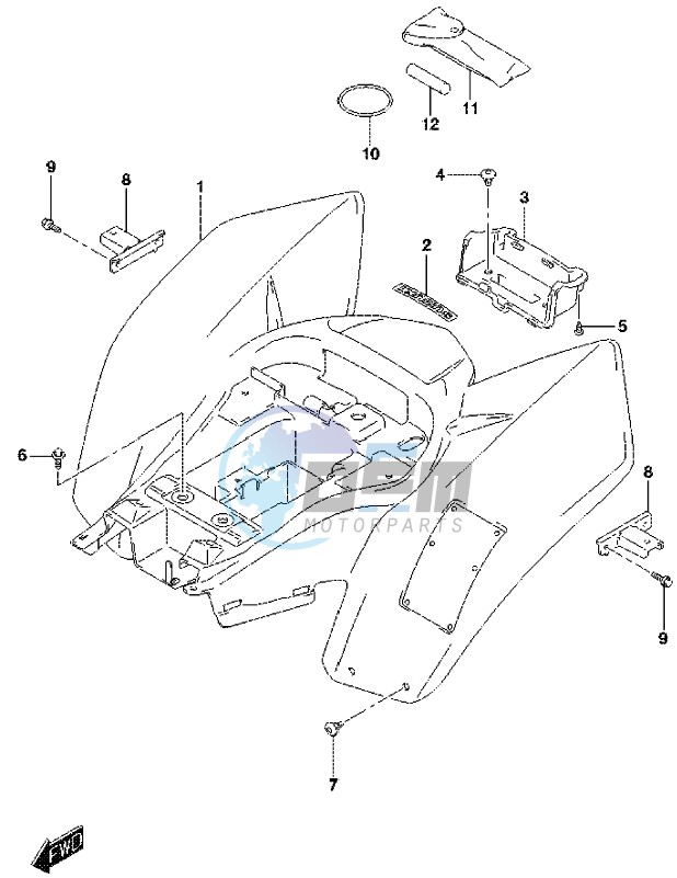 REAR FENDER