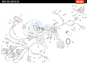 RS3-50-E4-BLACK-FLUOR-RACING drawing ELECTRICAL