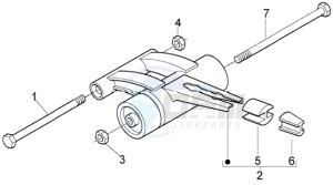 DNA 50 m.y. 2005 drawing Swinging arm