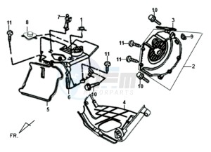 SYMPLY 50 L7 drawing AIR BOX COVER