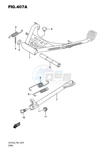 UH125 BURGMAN EU drawing STAND