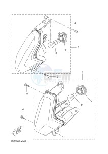 YP250R X-MAX 250 (2DL5 2DL5 2DL5 2DL5) drawing FLASHER LIGHT