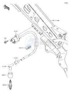 KLX110 KLX110CJF EU drawing Ignition System