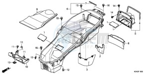 NSS300D Forza - NSS300D UK - (E) drawing LUGGAGE BOX