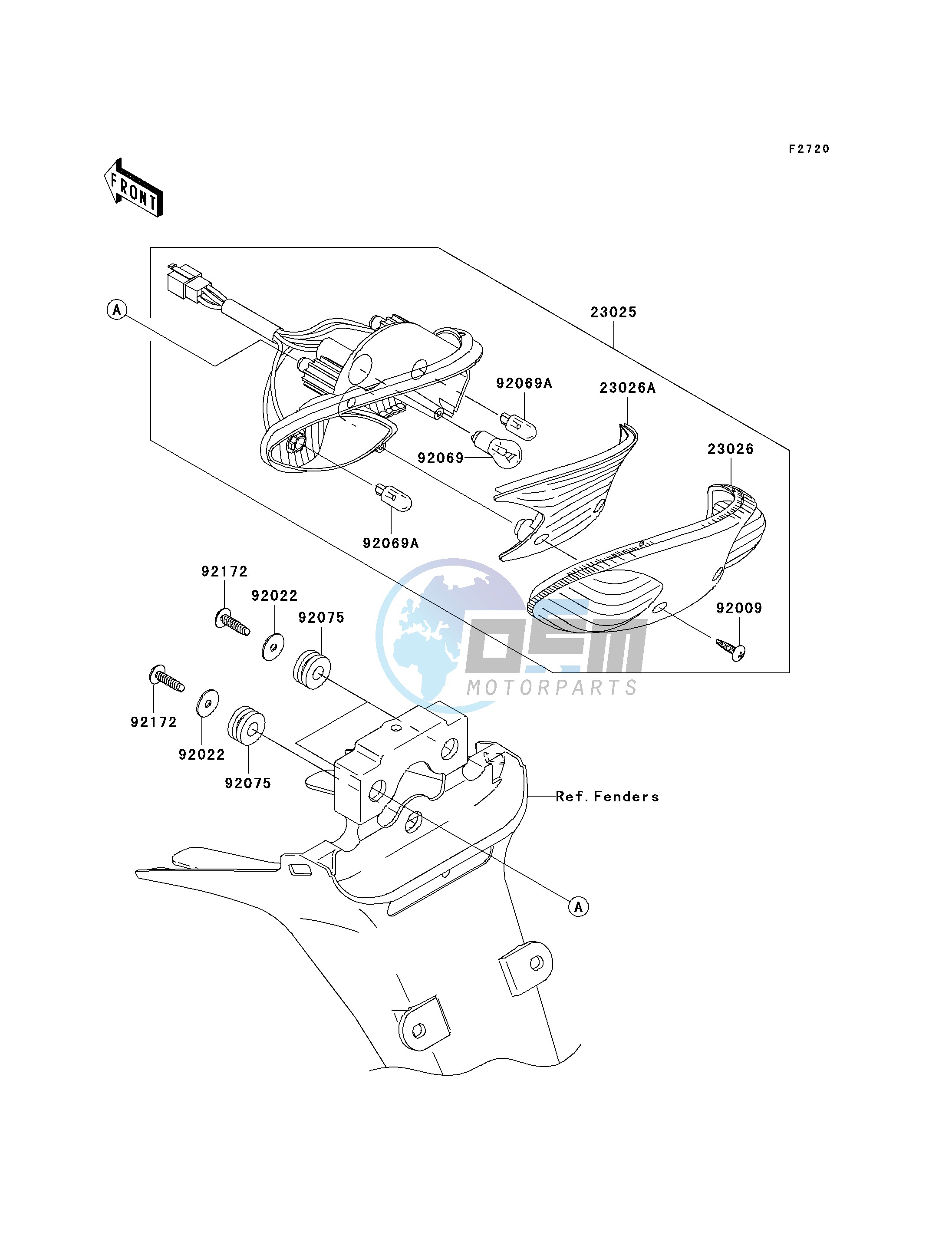 TAILLIGHT-- S- -