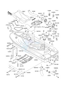 JT 900 B [900 STX] (B1-B2) [900 STX] drawing HULL